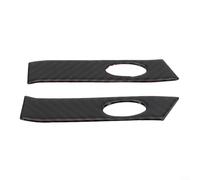 Alanmoship Carbon Fiber Interior Steering Wheel Button Cover Trim Decorative Sticker For Mini Cooper R50 R53 2002-2004 Car Dashboard Accessories
