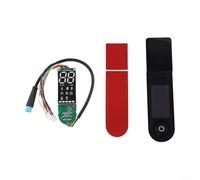 Alanmoship Dashboard Instrument Panel For Xiaomi For Mi Electric Scooter Pro 1S Pro 2, LCD Display With Speed Power Mode, Circuit Board Switch Set Replacement Part(Pro2 Kit)