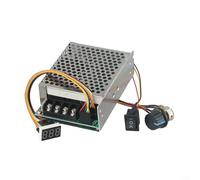 Alanmoship DC Motor Speed Controller 10-55V 60A for PWM Reversible Switch with Digital Display for Brushed Motors Industrial Automation 110x78mm