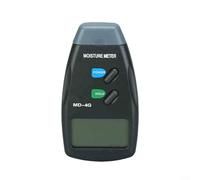 Alanmoship Digital Wood Moisture Meter MD-2G/MD-4G with LCD, 5%-40% Range ±1% Accuracy for Wood Textile Paper Herbs, Compact Humidity Tester with Storage Bag(MD-4G)
