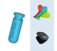 Alanmoship Diving Ear Pressure Balance Training Device Underwater Practice Equipment With 3-Color Balloons For Freediving(Blue)