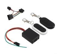 Alanmoship Electric Scooter Alarm 36-72V Anti-Theft Device with Dual Switch, for Dualtron Thunder Victor Ultra for KAABO for MANTIS for WOLF Black ABS(C)