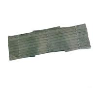 Alanmoship Expandable PVC Plastic Trellis, for Climbing Plants, 18m x 30cm Green Garden Wall Lattice Support, for Roses Vines Clematis, Scalable Fence, for Flower Beds(1pc)