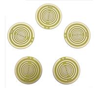 Alanmoship For Tesla Five Elements Polarization Energy Disc, With Multi-Frequency Oscillation Technology, Copper Track Environmental Energy, For Natural Pain Relief And Wellness(Yellow)