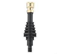 Alanmoship for Worx WA4013 Short for Lance Accessory Black 150Mm Pressure Washer Extension Rod Adapter Compatible for Worx Models Portable Plastic Car Wash Tool