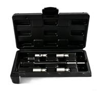 Alanmoship Fuel Injector Seat Reamer Kit For Engine Repair, Precision | Hardened Alloy Fuel Injector Seat Cleaner, 6-17 Piece Reamer Set for Diesel Valve Maintenance, Carbon Deposit Removal