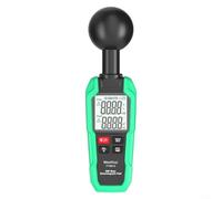 Alanmoship FY8812 EMF Meter Electromagnetic Field Detector with LCD, Triaxial Probe for Home Radiation Testing, V/M uT for MG Units, Green Black ABS TPE Case