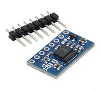 Alanmoship GY-BNO055 9DOF Sensor Module with AHRS, 3-Axis Accelerometer Gyroscope Magnetometer, I2C UART for Robotics Navigation Projects, Blue PCB 20x12mm
