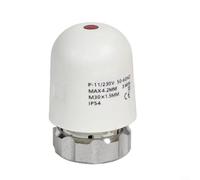 Alanmoship Heating Valve Adapter 230VAC Electric Actuator, IP43 Rated, 62×30x39mm, 100Cm Cable, -20°C To 50°C Operating Range