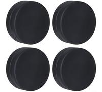 Alanmoship Heavy Duty Magnetic Curtain Weights 8 Oz Pair With Strong Magnets And Rubber Coating, Waterproof And Rustproof For Patio, Gazebo, Cabana Or Outdoor Drapery(1 pair of black)