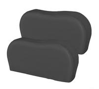 Alanmoship Heavy Duty Tire Covers For All Season Protects Tires From Harsh Weather And Sun Damage For Trucks And RVs(420D Black 34CM)