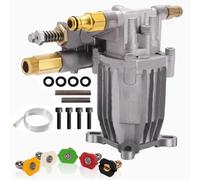 Alanmoship Horizontal Pressure Washer Pump,2400-2750 PSI 2.2-2.4 GPM Replacement Pump For KARCHER,For HONDA For A Variety Of Engines Above 212Cc