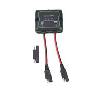 Alanmoship IP67 Waterproof MPPT Solar Charge Controller 10A 12V for AGM/Gel/Flooded/Battery Types with SAE Port and LED Indicators, for Outdoor Off-Grid Solar Power Systems