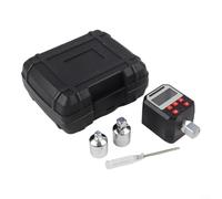 Alanmoship LED Digital Torque Adapter 1/2 Inch Drive, Metal Construction, Dual Metric and SAE Units for Professional and DIY Projects with Peak/Trace Modes, Audible Alerts, Auto Power-Off,(6.8-135)