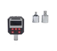 Alanmoship LED Digital Torque Adapter 1/2 Inch Drive, Metal Construction, Dual Metric and SAE Units for Professional and DIY Projects with Peak/Trace Modes, Audible Alerts, Auto Power-Off,(1.5-30)