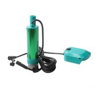 Alanmoship Lithium Battery Oil Transfer Pump 38mm Cordless Diesel Fuel Pump 40-60 L/min Flow Rate with 24m Cable, for 18V BL1830 BL1840 BL1850 BL1860 Batteries, Portable Alloy Plastic(Pump)