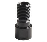 Alanmoship M22 to 1-1/4-7 UNC Thread Adapter for Drill Core Bits, Chromium Steel Converter for Water Drilling Rig in Hard Rock, Black 85mm