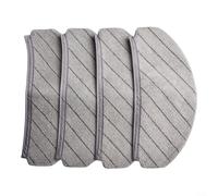 Alanmoship Microfiber Mop Cloth for ECOVACS for deebot N20/N20 PLUS/PRO PLUS, Machine Washable Replacement Pads for Pet Hair Hard Floor Cleaning, Gray, 4 Pack(4 PACK)