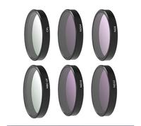 Alanmoship ND & Polarizer Filter Kit For DJI Osmo-Nano, Includes CPL ND8/16/32/64 STAR NIGHT, Multi Coated HD Glass, Black(D)