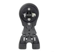 Alanmoship Out Front Handlebar Bike Computer Mount Bracket, Bike Handlebar Mount GPS Bracket For Garmin, Giant Carbon Fiber Holder, for Stem Handlebar, Black