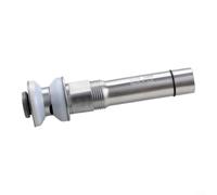 Alanmoship Overflow Lift-Type Bathroom Sink Drain, Brushed Nickel | Bathroom Sink Drain, Overflow Lift-Type, 304 Stainless Steel, Brushed Nickel, for Home Overflow Basins, 18.5 x 6 x 3 cm