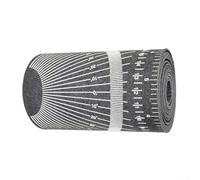 Alanmoship Pipe Measuring Tool Wrap Around Tape, 1 to 6 inch & 2 to 30 inch Range, Flexible Non-Asbestos Material with Dual Unit Scale for Piping Installation and Industrial Use(2-16 inch)