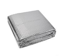 Alanmoship Radiator Heat Reflector Foil 5M Energy Saving Film Pad Economical Solution Long Lasting Easy Installation With 12PCS Sticker Pads For Central Heating Systems