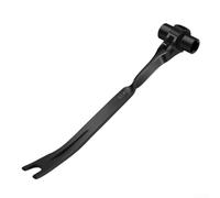 Alanmoship Ratchet Wrench Dual Socket 18mm 19mm - Heavy Duty Cr-V Steel Spanner for Scaffolding & DIY - Compact Hand Tool