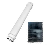 Alanmoship RCX26003 Wheel Tube and RCX26008 Roller Brush Set, for Hayward for TIGERSHARK Robotic Pool Cleaners, Compatible with QC and Plus Models, for TPU Material, for Efficient Pool for SURFACE
