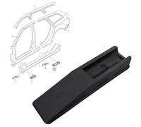 Alanmoship Rear Jack Bracket Support Rubber Black for A6 C6 S6 2005-2011 4F0802847 OEM Replacement, Ideal for Vehicle Maintenance and Repair Tasks