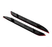 Alanmoship Red ABS Bumper Reflector, for Ford for MUSTANG 2015-2017, Set of 2 Rear Left Right Safety Light Covers, Direct Replacement Exterior Upgrade