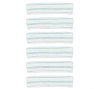 Alanmoship Replacement Mop Cover for Leifheit Window Washer M, Washable Microfiber Pad with Corner Bristles for Frames and Glass, 27.5x6.8cm(6 PACK)