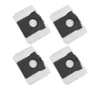 Alanmoship Replacement Non-Woven Dust Bags, With 4-Layer Filtration And Large Capacity For Mova For P50 Pro Ultra, For X30 Ultra, For X40 Ultra, L10s Pro Ultra(4-Pack)