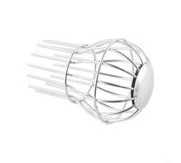 Alanmoship Roof Drain Covers Outdoor Line Cap Round Floor Net Cover Drainage Ditch Mouth Anti-clogging Mesh Cove(55mm) 304 Stainless Steel For Pipes Clogging(75MM)