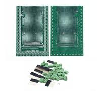 Alanmoship Screw Terminal Block Shield Board Kit for Arduino for MEGA 2560 R3, FR-4 PCB with 84 Pins 3.5mm Pitch, 120x77mm Expansion Module