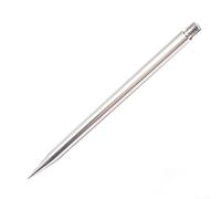 Alanmoship Shortwave Antenna Ground Anchor 240 X 10 Mm Aluminum Alloy For PAC-12 JPC-7 HF Antenna GP20 MA-12 Compatible With TV Wireless Communication Antennas Silver
