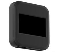 Alanmoship Silicone Protective Case, for NETGEAR Nighthawk M6 Pro, Shockproof Sleeve with Enhanced Grip, for Travel, Black and Orange Cover 11x11x2CM(Black)