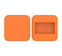 Alanmoship Silicone Protective Case, for NETGEAR Nighthawk M6 Pro, Shockproof Sleeve with Enhanced Grip, for Travel, Black and Orange Cover 11x11x2CM(Orange)