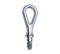 Alanmoship Silver Metal Tow Hook 8E0805616D 8E0805616B Compatible with for a4 2003-2006 for a6 2006-2011 S6 2009-2011 Direct Replacement Towing Bar for Car Recovery