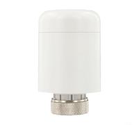 Alanmoship Smart for zigbee Thermostatic Radiator Valve for Tuya for gateway, App Control Weekly Schedule Child Lock, Energy Saving Heating for Home Office, White ABS