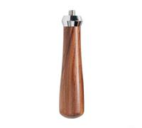 Alanmoship Solid Walnut Wood Portafilter Handle with M10 Thread for Espresso Machine Replacement, Natural Grain Coffee for BARISTA Tool for Home Cafe Use(D)