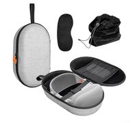 Alanmoship Storage Carry Travel Case for Meta Protective Case for Quest 3S/3/2 VR Gaming Headset Storage Protective Bag for VR Headset, Head Strap, Controller