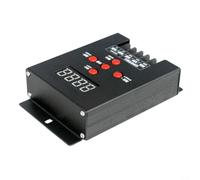 Alanmoship T-500 Pixel LED Controller DC5V-24V For WS2811 for WS2812B LPD6803 for DREAM Color Strip 512 Points 5-Button Metal Home Party Light