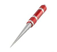 Alanmoship Tapered Cylindrical Gauge Conical Feeler Gauge 1-65mm 3-15mm 15-30mm 30-45mm Aperture Measuring Tool, Electroplated Carbon Steel for Industrial Thin-Walled Parts, Plastic(1-6.5mm)