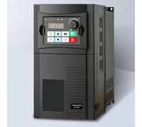 Alanmoship Three-Phase Variable for frequency Drive 380V 0.4KW VFD Controller with Built-in PLC and PID, Voltage Stabilization, Full Protection for Pumps, Fans, CNC Machines and Workshop
