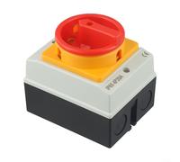 Alanmoship UKP Industrial Rotary Isolating Switch 4P 20A 440V Waterproof Circuit Breaker IP65 Protection Silver Contact Main Power Control Switch