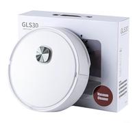 Alanmoship Ultra Thin Smart Robot Vacuum Cleaner with Voice Control, 3-in-1 Sweeping Mopping, for Home Hard Floor Carpet, Random Navigation, 90 Min Runtime, Slim 35cm Design(A)