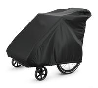 Alanmoship Waterproof 210D Oxford Trailer Cover For Child And Pet Carrier, Fits 1-2 Seater Trailers, Compatible With For Qeridoo, For Burley, For Thule, All-Weather Protection