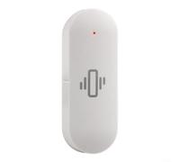 Alanmoship WiFi Vibration Sensor Alarm Detector With Adjustable Sensitivity And Real-Time Shock Drop Alerts For Tuya For Smart Life APP Home Security Equipment Monitoring(1pc)