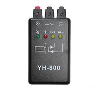 Alanmoship YH-800 Sensor Tester For Photoelectric Switch Proximity Magnetic Fiber DC PNP NPN 2 3 4 Wire Black